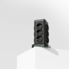 Wieża zasilająca Perys 12x Gniazdo + 3x USB 3.8A + 3x USB-C | Przedłużacz pionowy 2m z zabezpieczeniem przeciwprzepięciowym